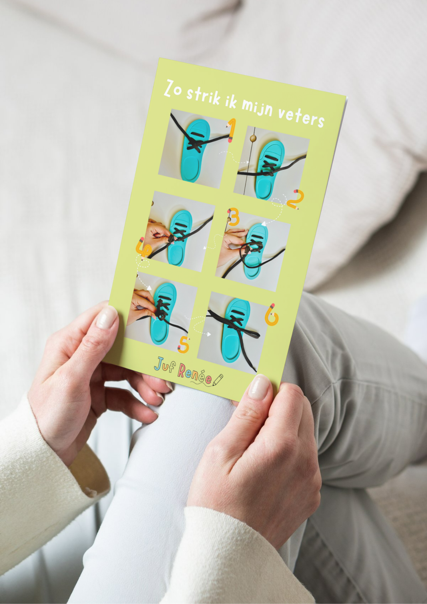 Oefenschoentjes met stappenplan