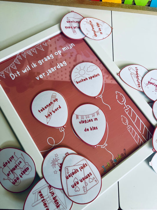 PDF: Keuzebord verjaardag