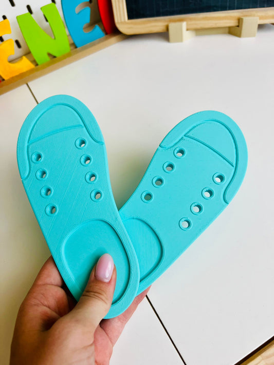 Oefenschoentjes met stappenplan