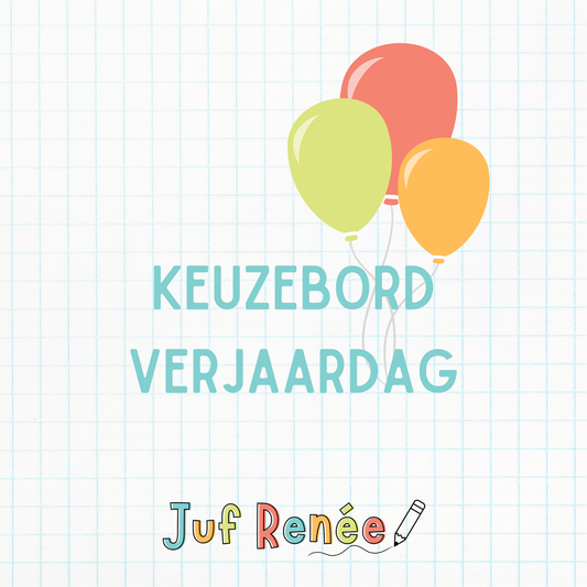 PDF: Keuzebord verjaardag
